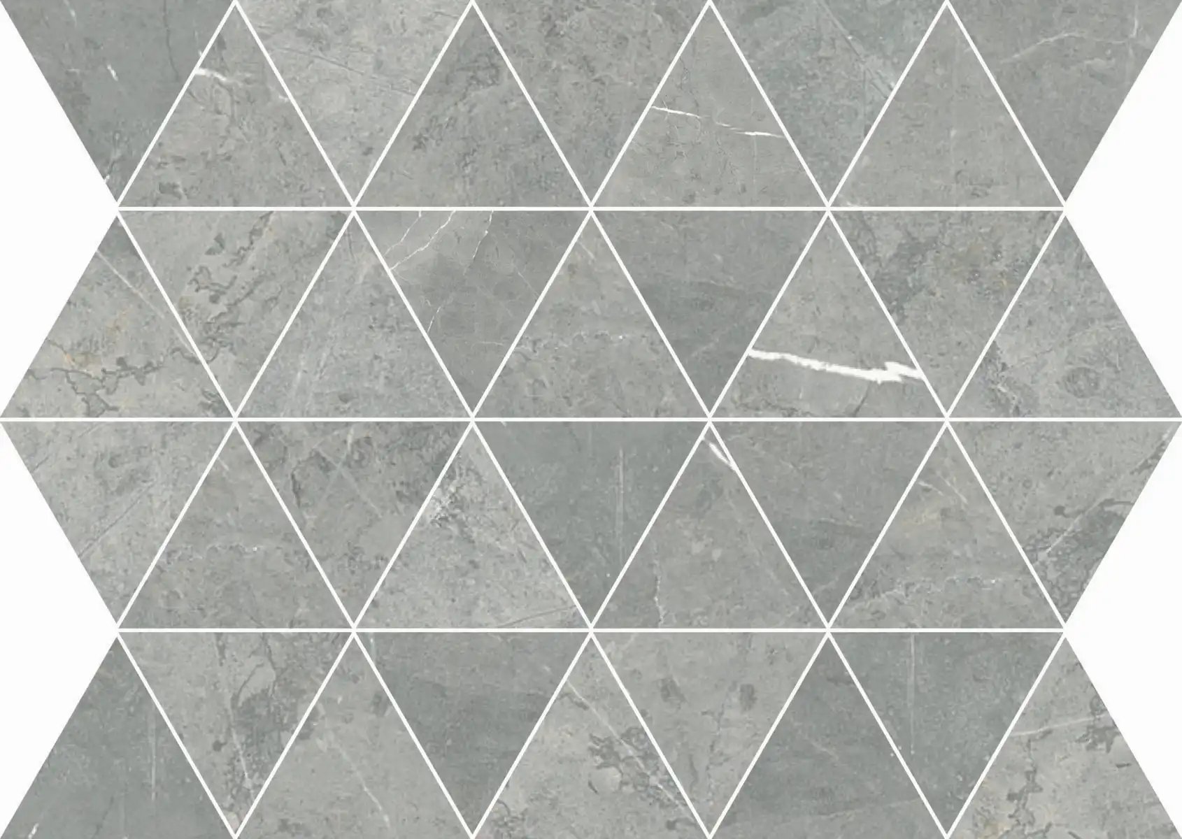 Supreme Evo Grey Amani Triangle Mosaic 26x34cm