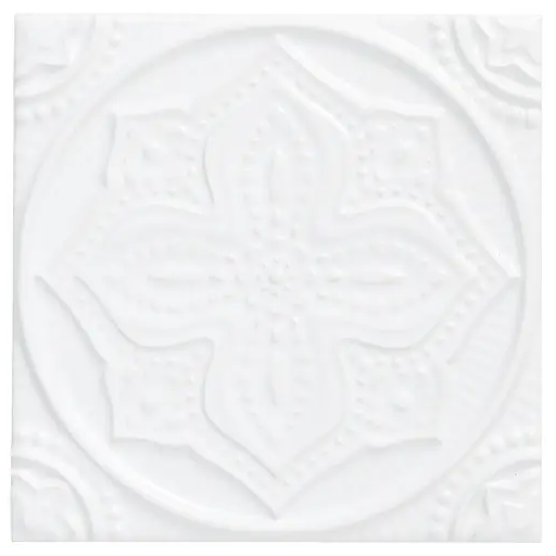George Snow Cap Relieve Mandala Planet 14.8x14.8cm