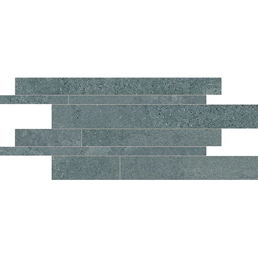 Replay Concrete Verdigris Mosaic Listello Sfalsati 60x30cm